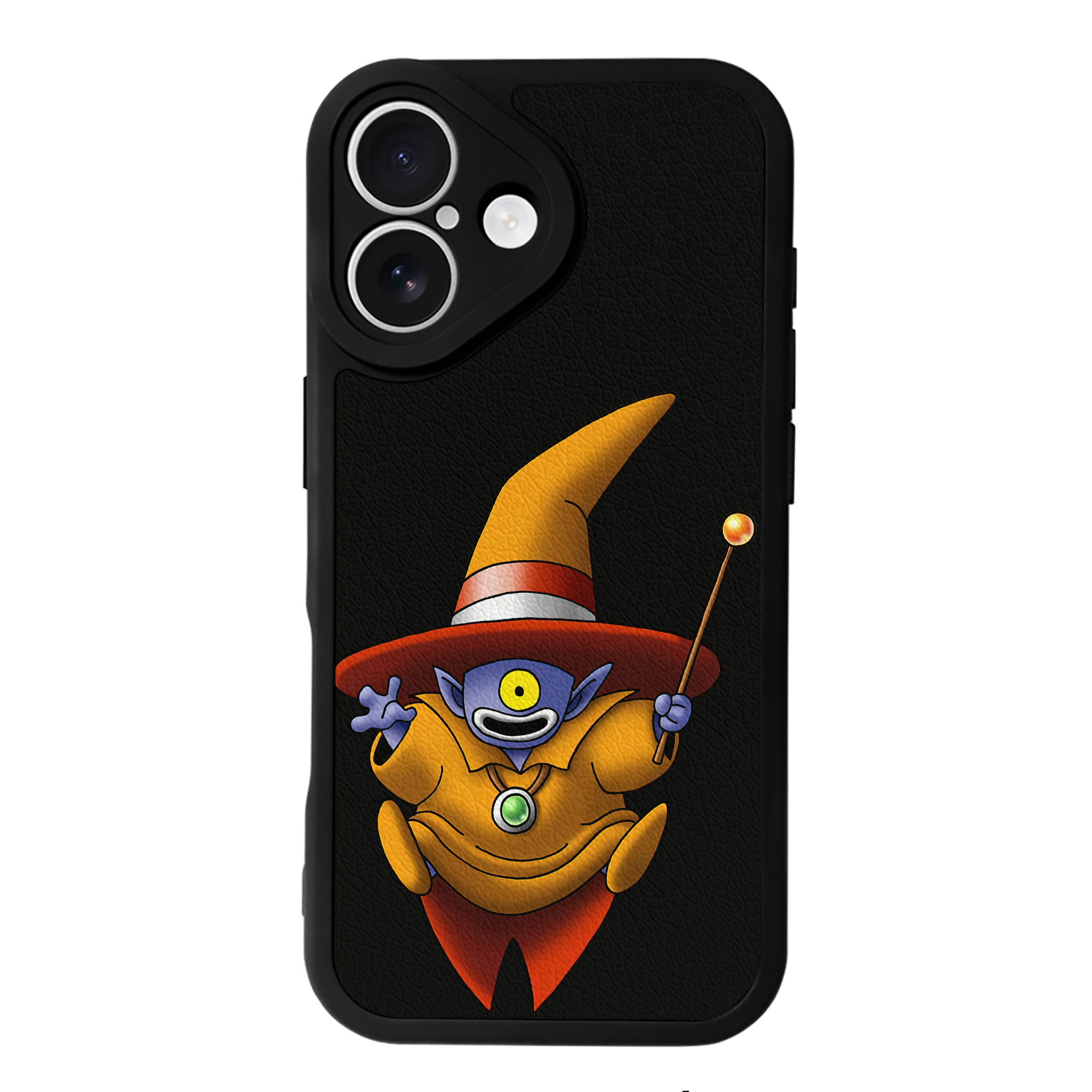 （画像用） ドラゴンクエスト Doragon Kuesuto Dragon Quest 【iPhone 16シリーズ対応】シリコンスマホケース（レザー調） 材質：シリコン